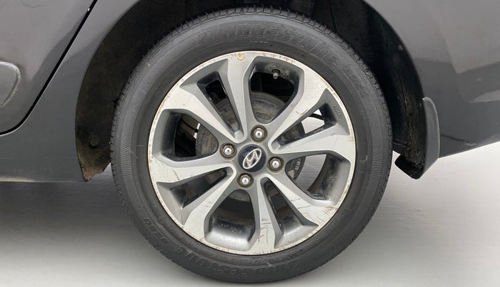 2015 Hyundai Xcent SX 1.2 (O), Petrol, Manual, 40,791 km, Left Rear Wheel