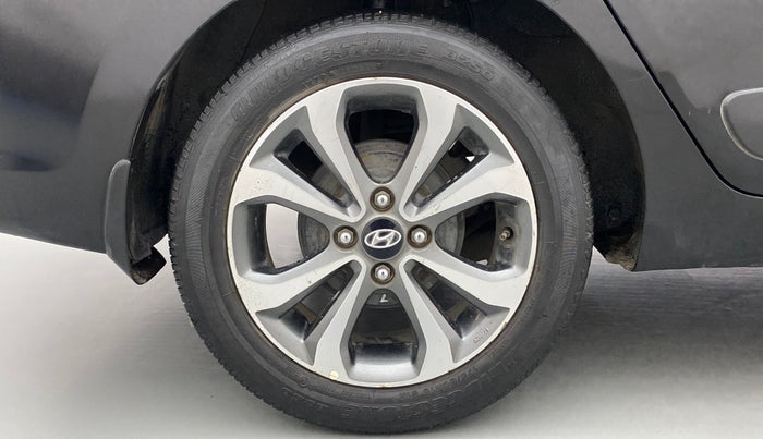 2015 Hyundai Xcent SX 1.2 (O), Petrol, Manual, 40,791 km, Right Rear Wheel