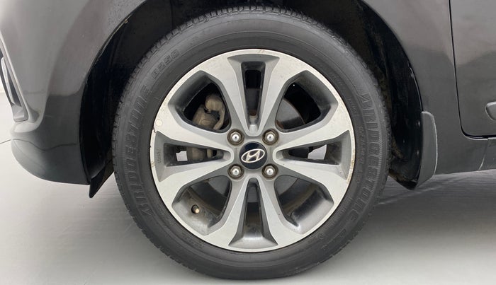 2015 Hyundai Xcent SX 1.2 (O), Petrol, Manual, 40,791 km, Left Front Wheel