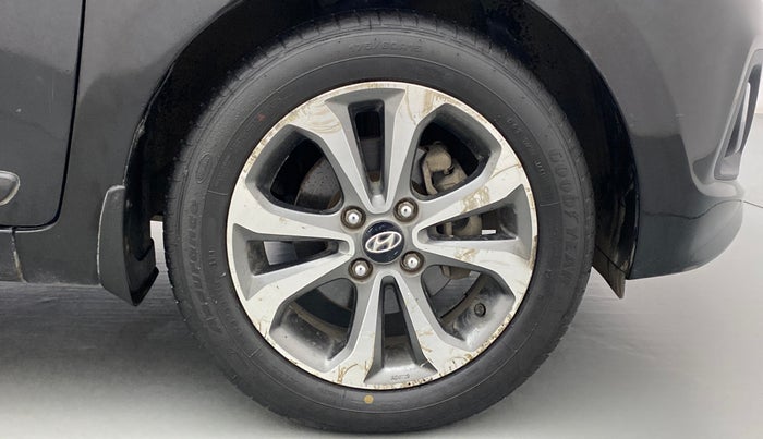 2015 Hyundai Xcent SX 1.2 (O), Petrol, Manual, 40,791 km, Right Front Wheel