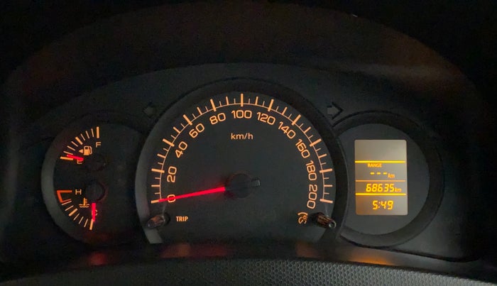 2015 Maruti Swift Dzire LXI (O), Petrol, Manual, 68,627 km, Odometer Image