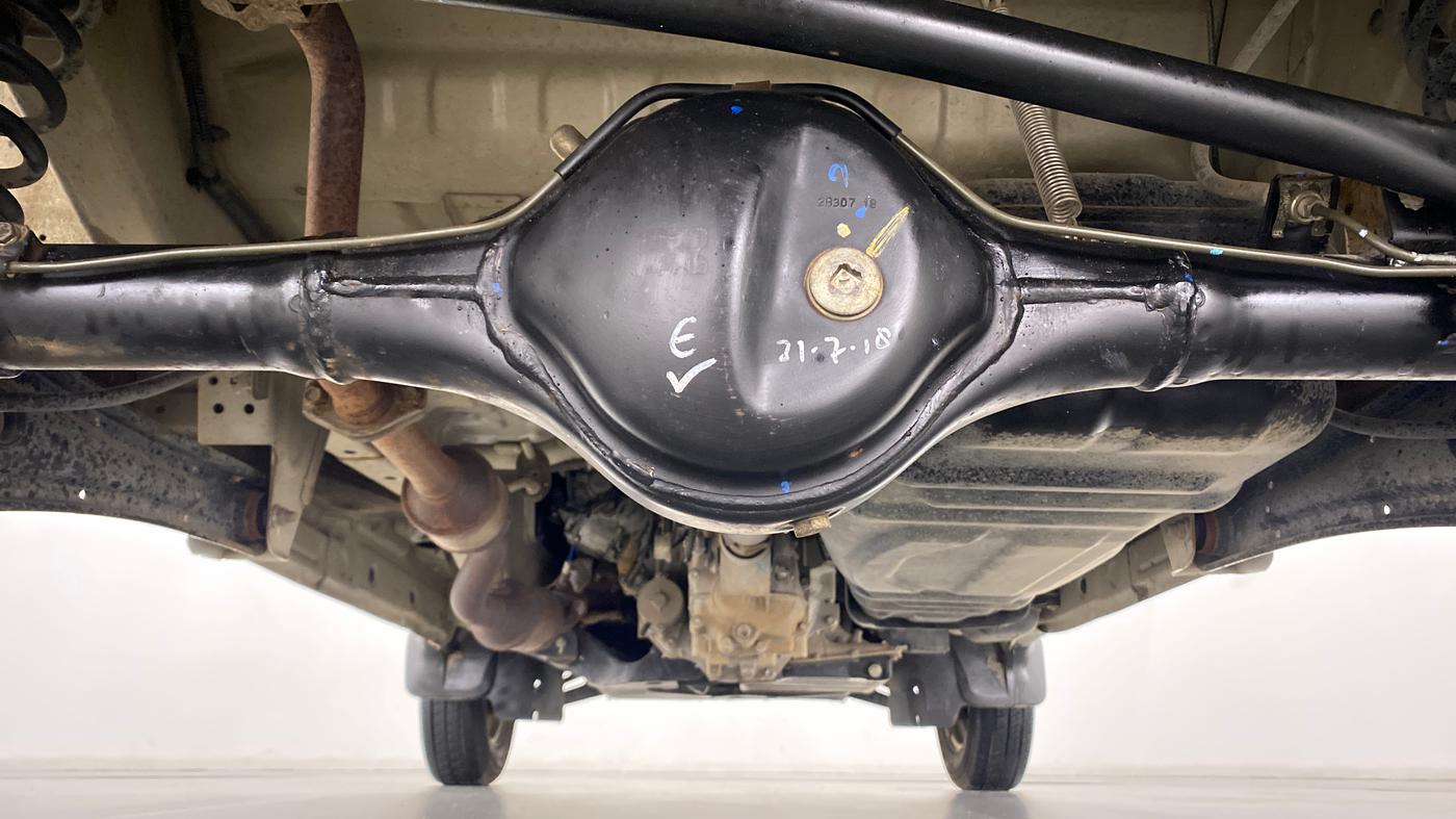 2018 Maruti Eeco 5 STR WITH AC PLUSHTR, Petrol, Manual, 41,679 km, Rear Underbody