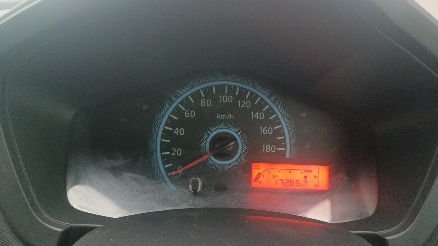2017 Datsun Redi Go S 1.0, Petrol, Manual, 17,265 km, Odometer Image