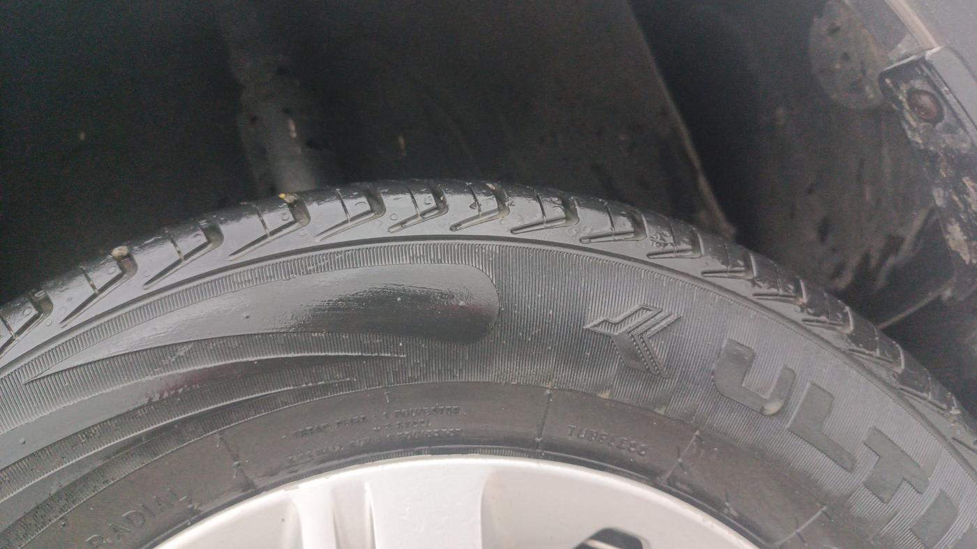 2017 Datsun Redi Go S 1.0, Petrol, Manual, 17,265 km, Left Rear Tyre Tread