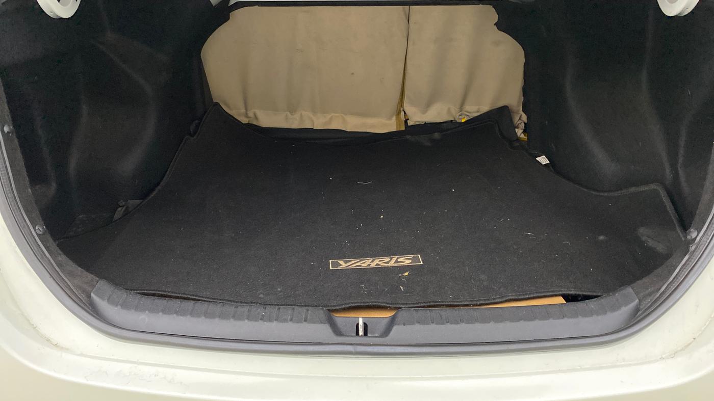 2018 Toyota YARIS V MT, Petrol, Manual, 36,089 km, Boot Inside