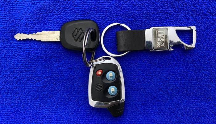 2019 Maruti New Wagon-R LXI CNG 1.0 L, CNG, Manual, 34,587 km, Key Close Up