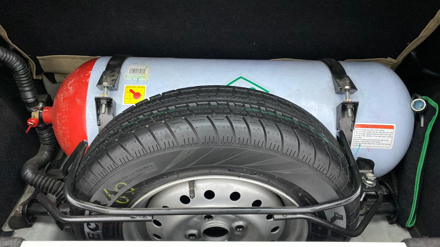 2019 Maruti New Wagon-R LXI CNG 1.0 L, CNG, Manual, 34,587 km, Boot Inside