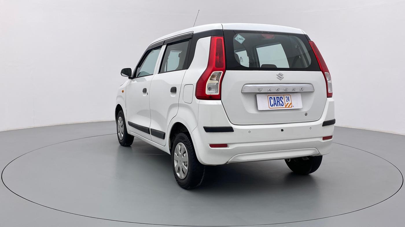 2019 Maruti New Wagon-R LXI CNG 1.0 L, CNG, Manual, 34,587 km, Left Back Diagonal