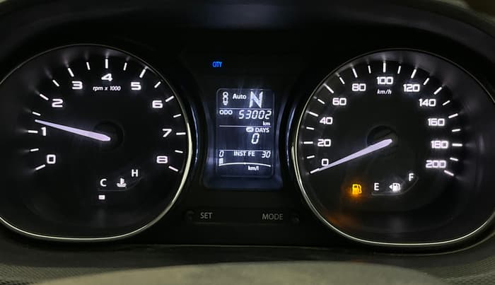 2018 Tata TIGOR XZA PETROL, Petrol, Automatic, 52,982 km, Odometer Image