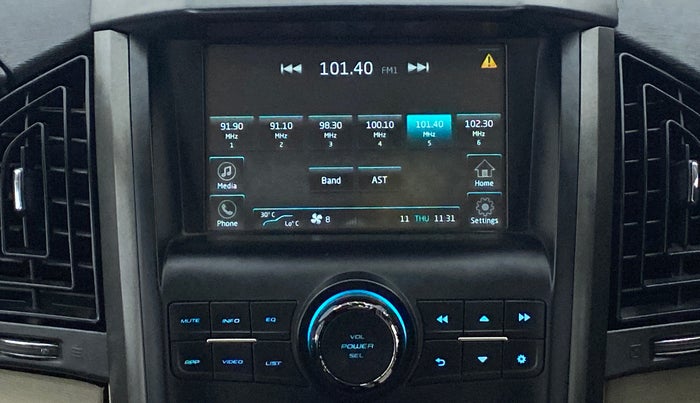 2017 Mahindra XUV500 W10 FWD, Diesel, Manual, 55,145 km, Infotainment System
