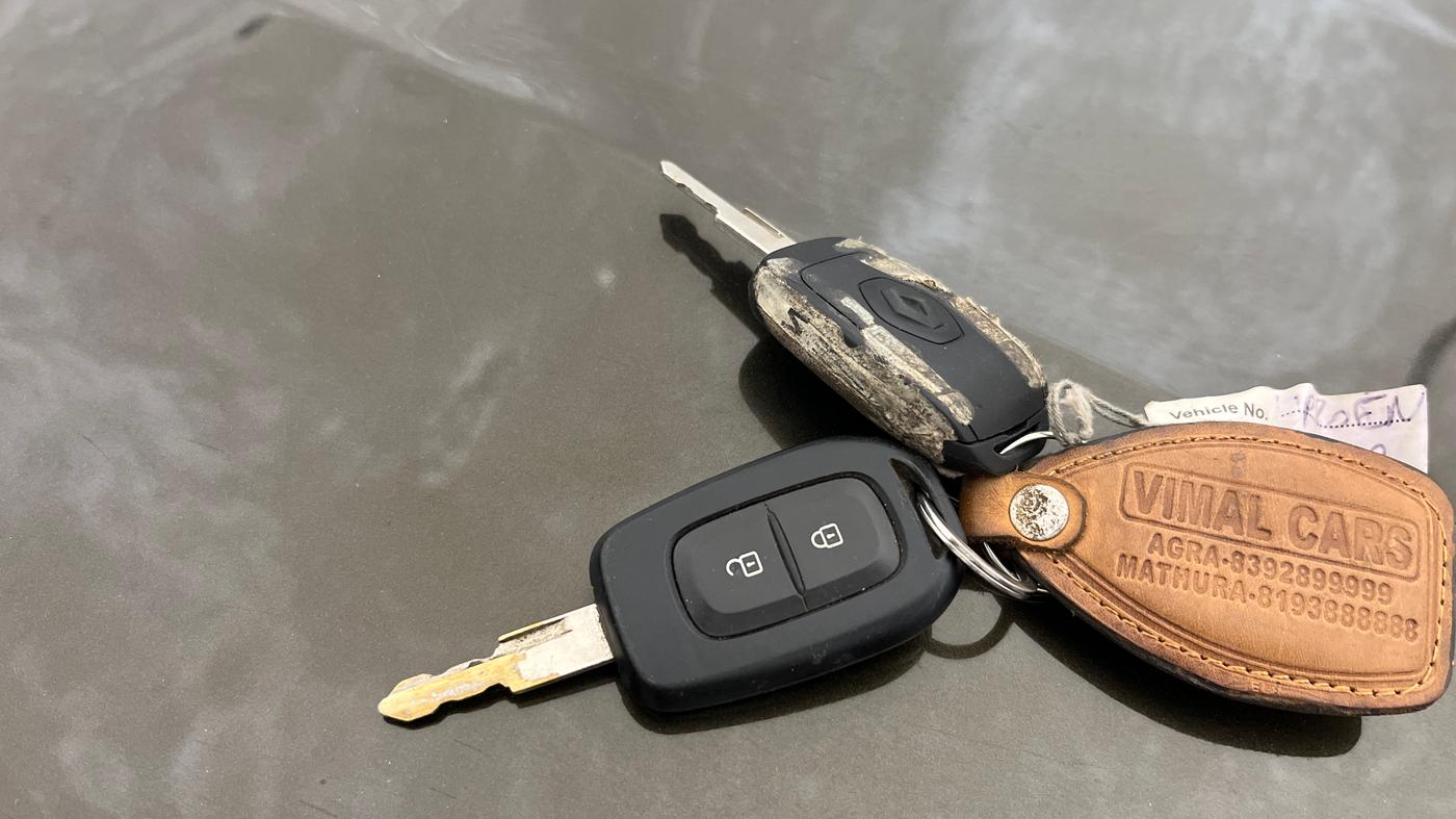 2018 Renault Kwid RXT 1.0 AMT (O), Petrol, Automatic, 20,678 km, Key Close Up