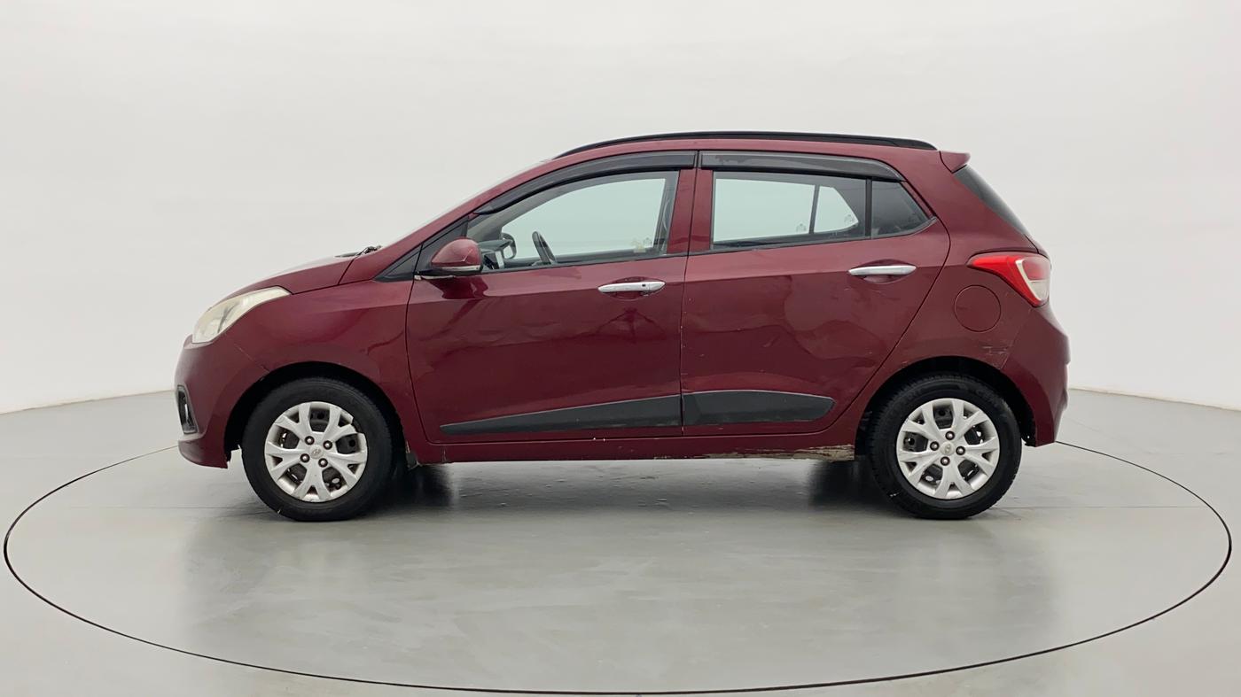 2014 Hyundai Grand i10 SPORTZ 1.2 KAPPA VTVT, Petrol, Manual, 70,563 km, Left Side