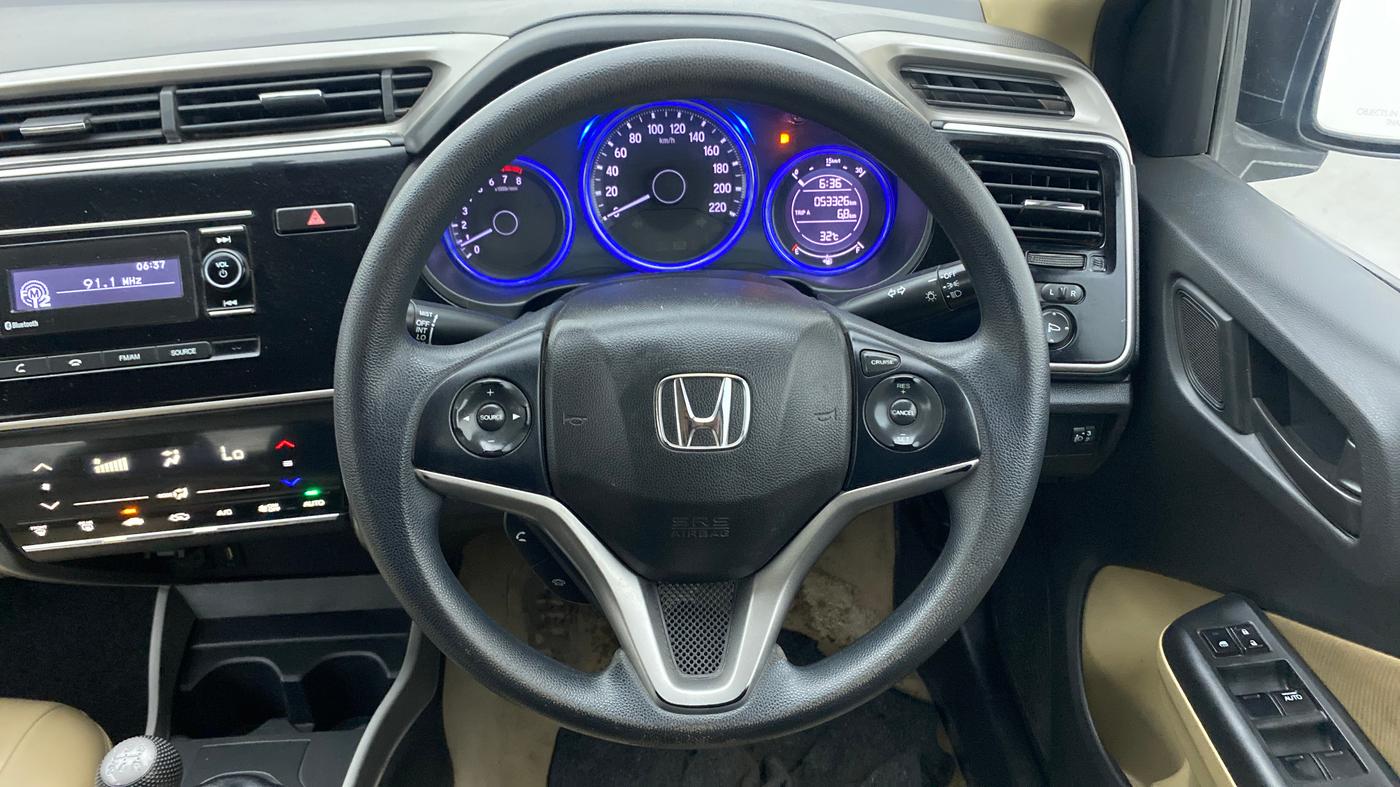 2016 Honda City 1.5L I-VTEC SV, Petrol, Manual, 53,326 km, Steering Wheel Close Up
