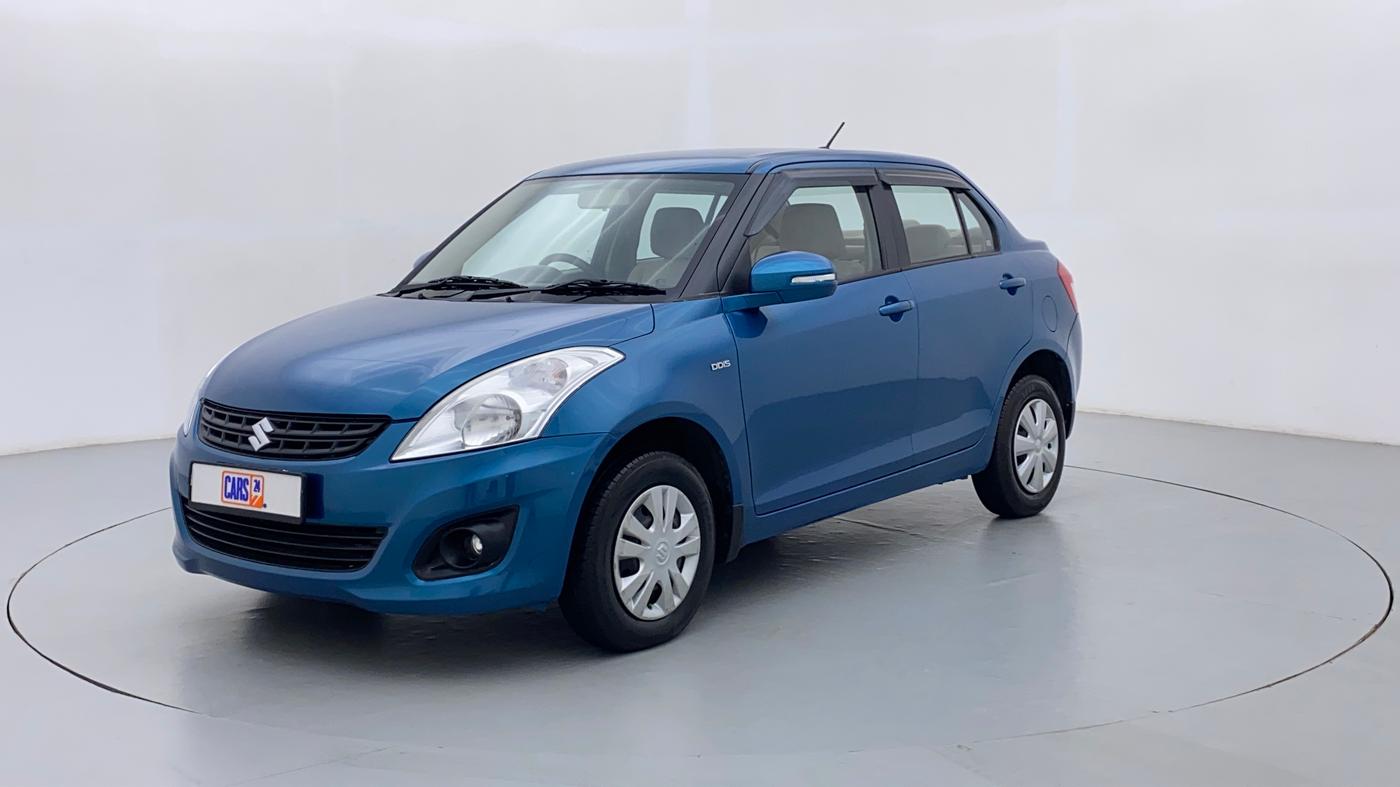 2013 Maruti Swift Dzire VDI, Diesel, Manual, 76,002 km, Left Front Diagonal (45- Degree) View