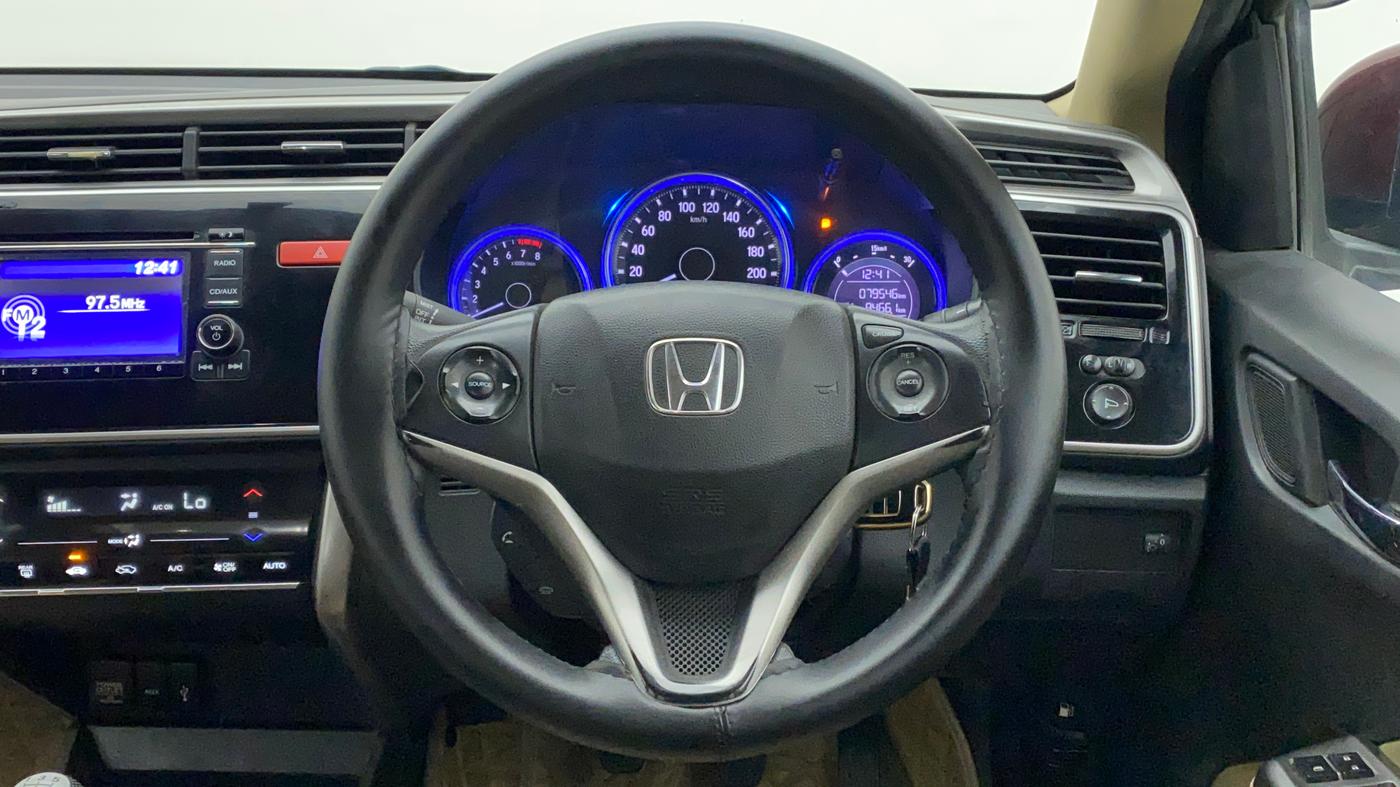 2015 Honda City 1.5L I-VTEC V MT, Petrol, Manual, 79,539 km, Steering Wheel Close Up