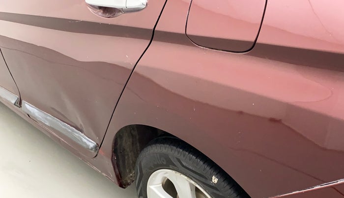 2015 Honda City 1.5L I-VTEC V MT, Petrol, Manual, 79,539 km, Left quarter panel - Slightly dented