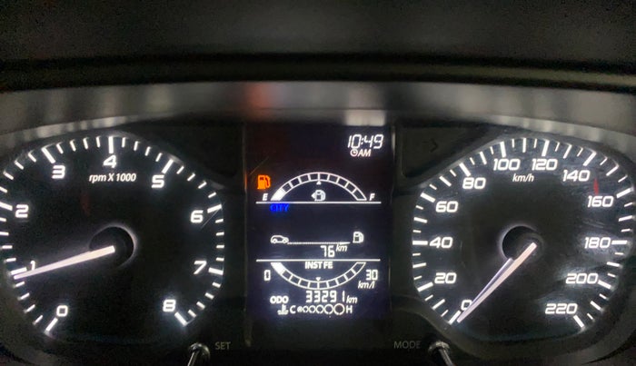 2021 Tata PUNCH ADVENTURE MT, Petrol, Manual, 33,291 km, Odometer Image