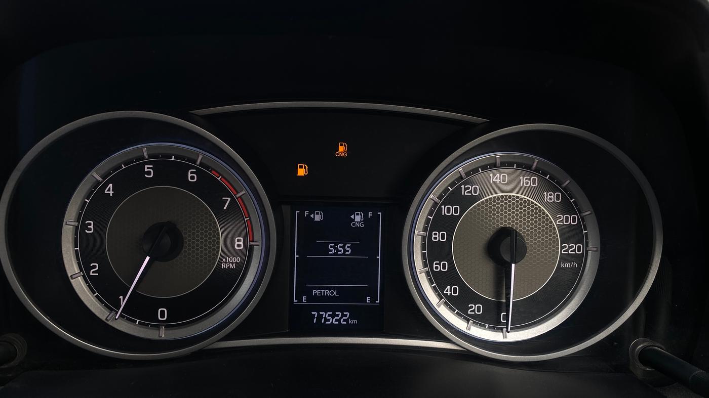 2022 Maruti Dzire VXI CNG, CNG, Manual, 77,499 km, Odometer Image