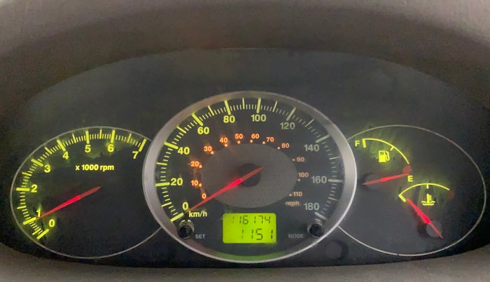 2011 Mahindra Scorpio SLE, Diesel, Manual, 1,16,174 km, Odometer Image