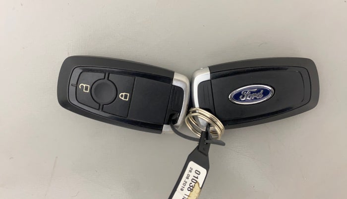 2019 Ford Ecosport TITANIUM + 1.5L PETROL AT, Petrol, Automatic, 37,490 km, Key Close Up