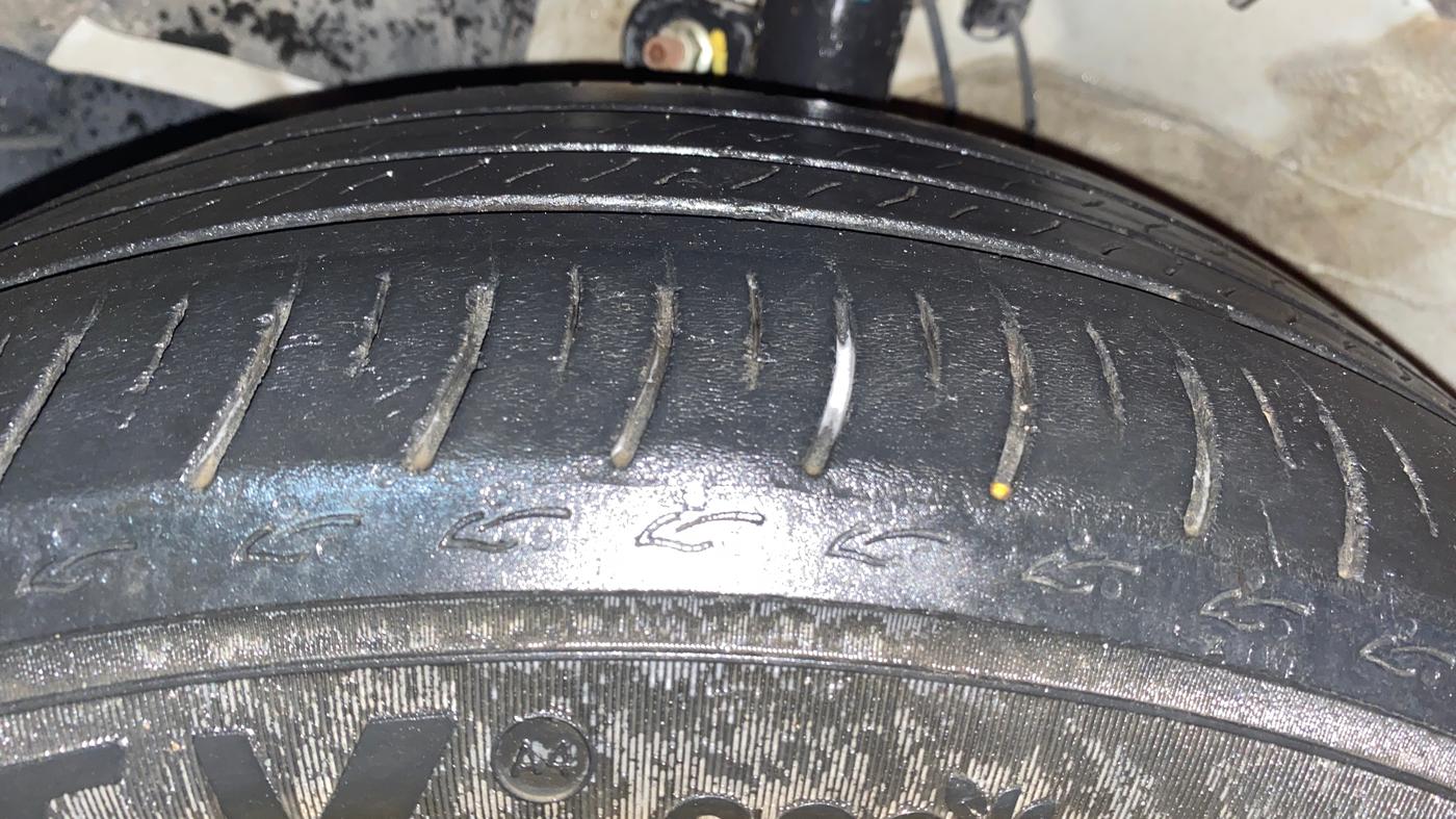 2023 Honda City 1.5L I-VTEC VX CVT, Petrol, Automatic, 38,183 km, Left Front Tyre Tread