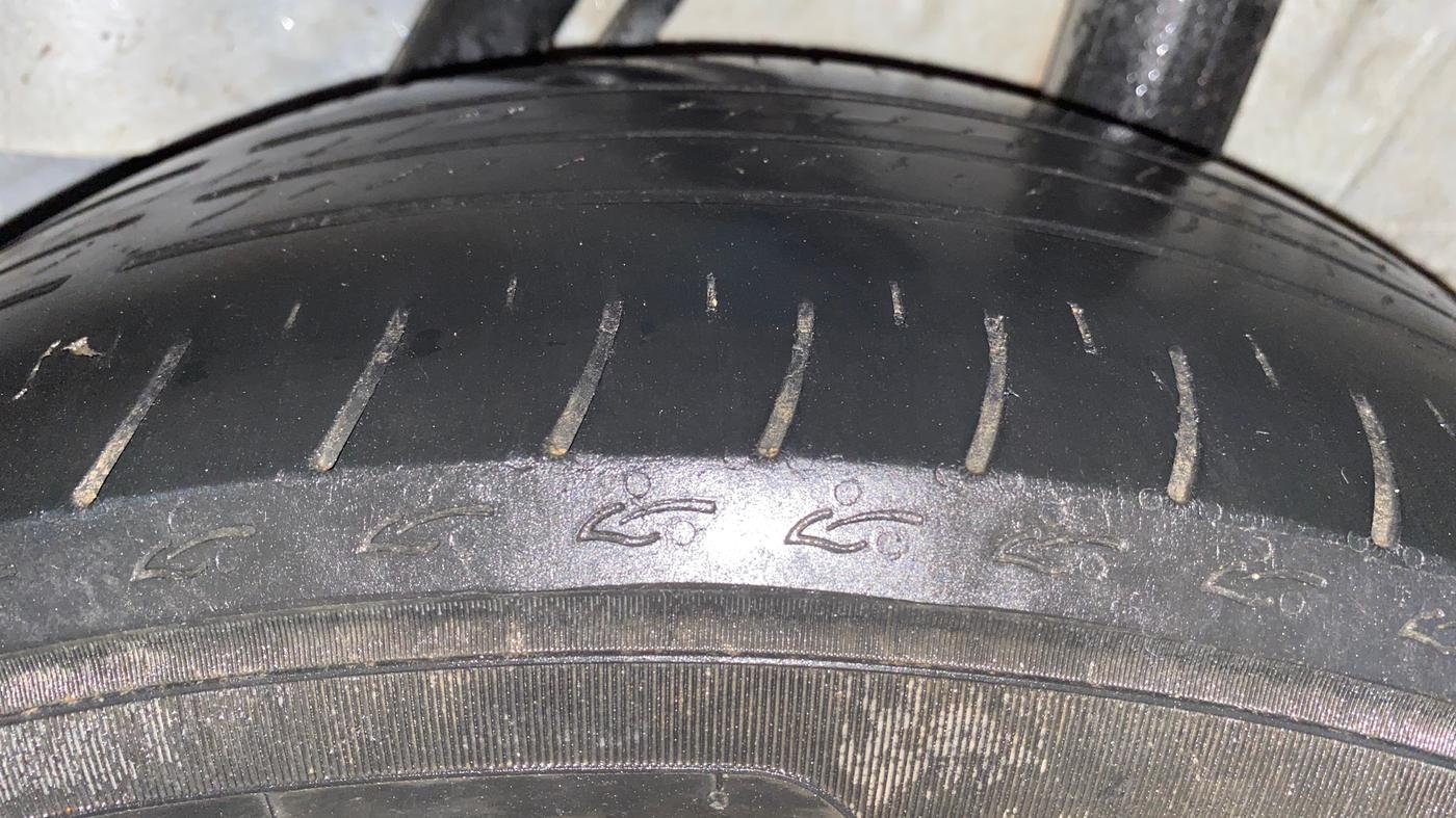 2023 Honda City 1.5L I-VTEC VX CVT, Petrol, Automatic, 38,183 km, Left Rear Tyre Tread