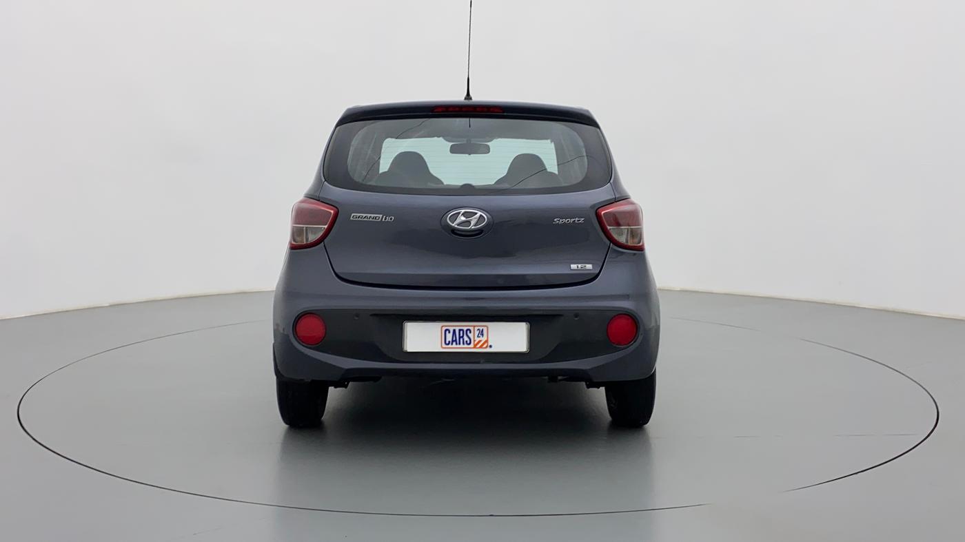 2017 Hyundai Grand i10 SPORTZ 1.2 KAPPA VTVT, Petrol, Manual, 96,786 km, Back/Rear