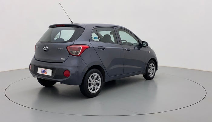 2017 Hyundai Grand i10 SPORTZ 1.2 KAPPA VTVT, Petrol, Manual, 96,786 km, Right Back Diagonal