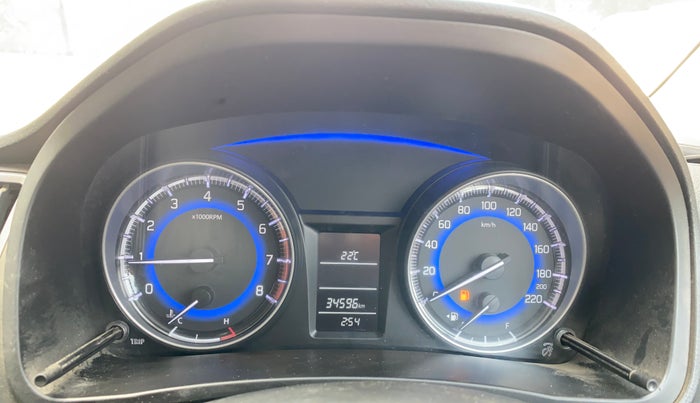2021 Maruti Baleno DELTA PETROL 1.2, Petrol, Manual, 34,595 km, Odometer Image