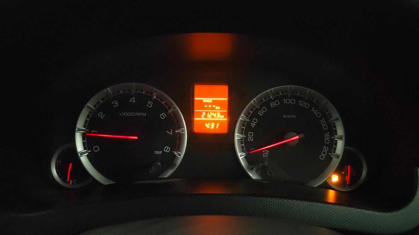 2013 Maruti Swift VXI, Petrol, Manual, 21,231 km, Odometer Image