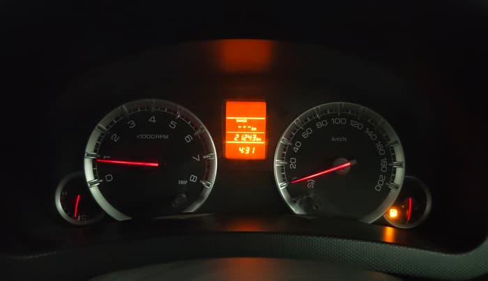 2013 Maruti Swift VXI, Petrol, Manual, 21,231 km, Odometer Image