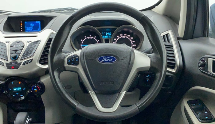 2015 Ford Ecosport TITANIUM 1.5L PETROL AT, Petrol, Automatic, 51,622 km, Steering Wheel Close Up