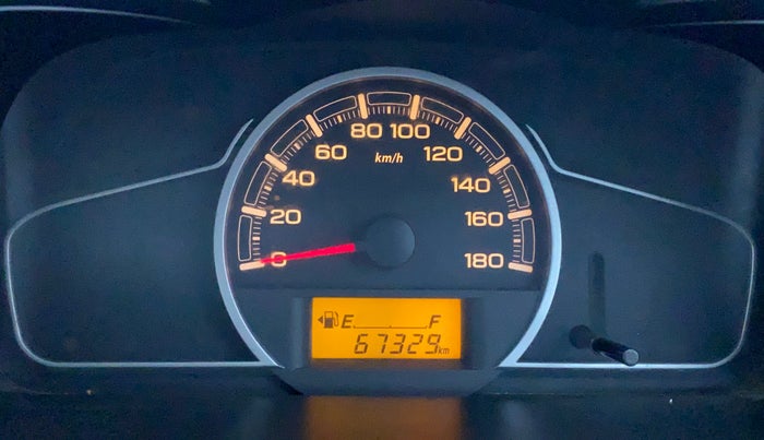 2019 Maruti Alto VXI, Petrol, Manual, 67,329 km, Odometer Image