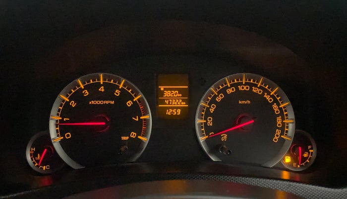 2017 Maruti Swift VXI, Petrol, Manual, 47,322 km, Odometer Image
