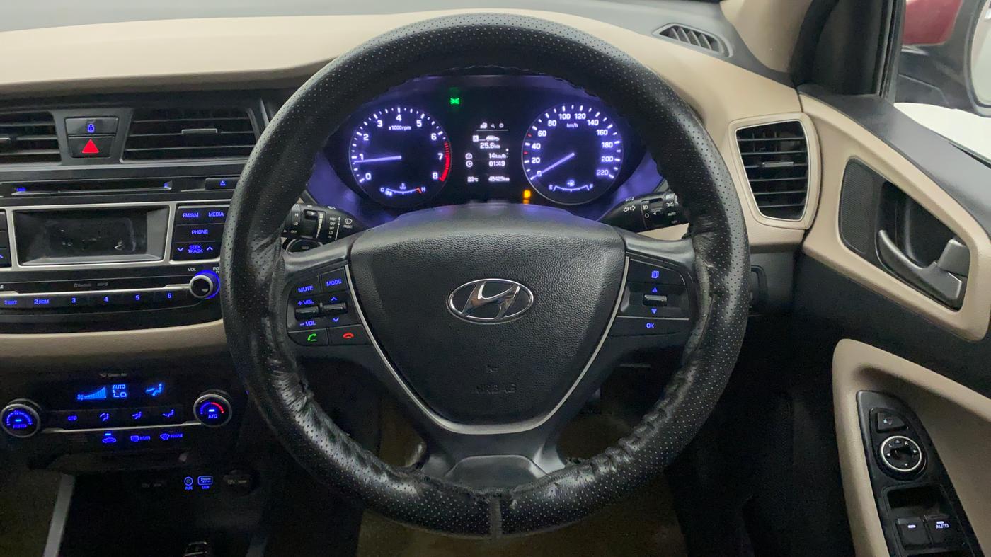2014 Hyundai Elite i20 ASTA 1.2, Petrol, Manual, 45,487 km, Steering Wheel Close Up
