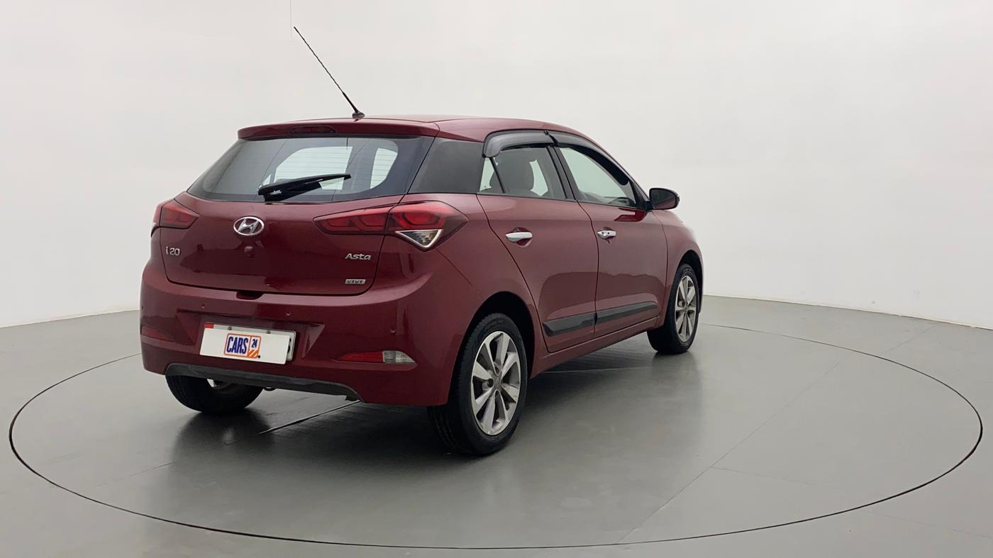 2014 Hyundai Elite i20 ASTA 1.2, Petrol, Manual, 45,487 km, Right Back Diagonal