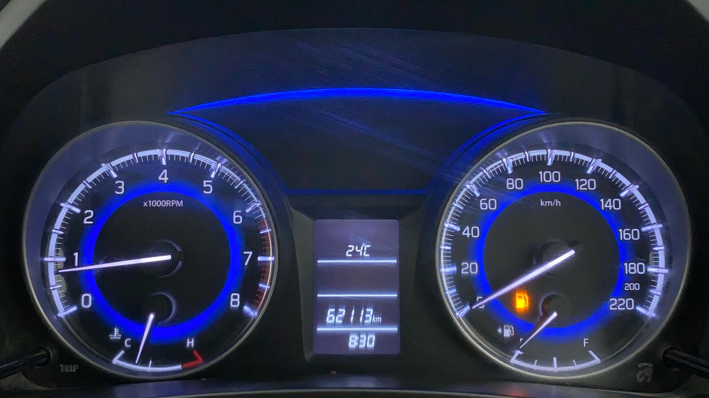 2017 Maruti Baleno DELTA PETROL 1.2, Petrol, Manual, 62,113 km, Odometer Image