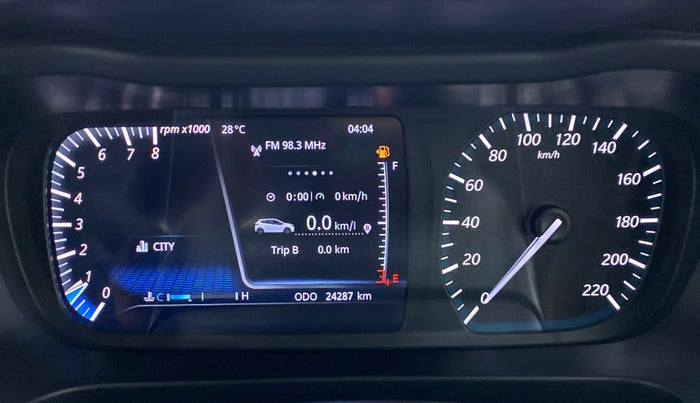 2020 Tata ALTROZ XZ 1.2, Petrol, Manual, 24,308 km, Odometer Image