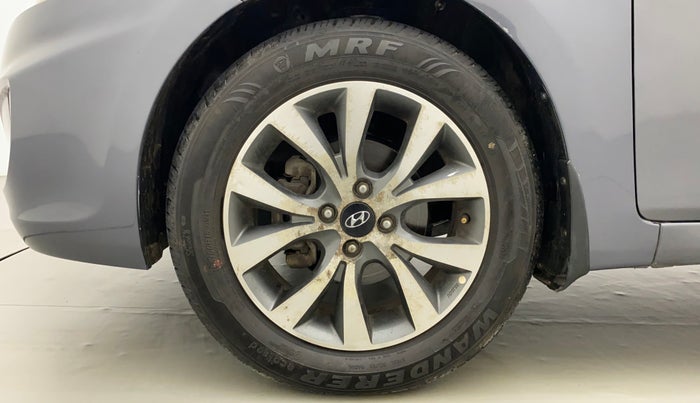 2013 Hyundai Verna FLUIDIC 1.6 VTVT SX, Petrol, Manual, 61,597 km, Left Front Wheel