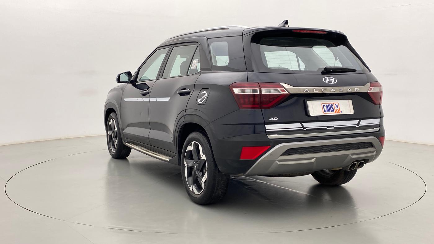 2021 Hyundai ALCAZAR PLATINUM (O) 6STR 2.0 AT, Petrol, Automatic, 4,034 km, Left Back Diagonal
