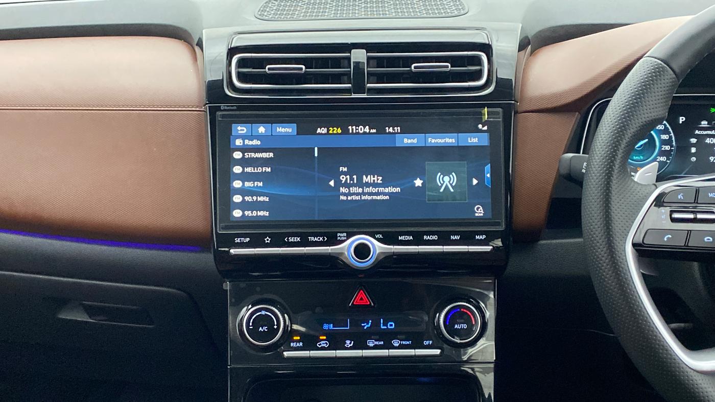 2021 Hyundai ALCAZAR PLATINUM (O) 6STR 2.0 AT, Petrol, Automatic, 4,034 km, Air Conditioner