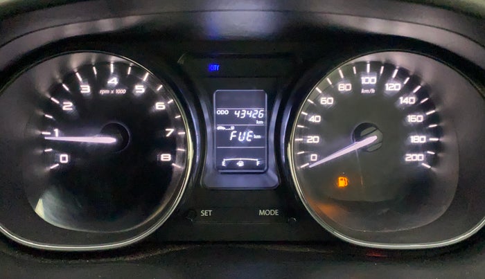 2019 Tata Tiago XT PETROL, Petrol, Manual, 43,380 km, Odometer Image