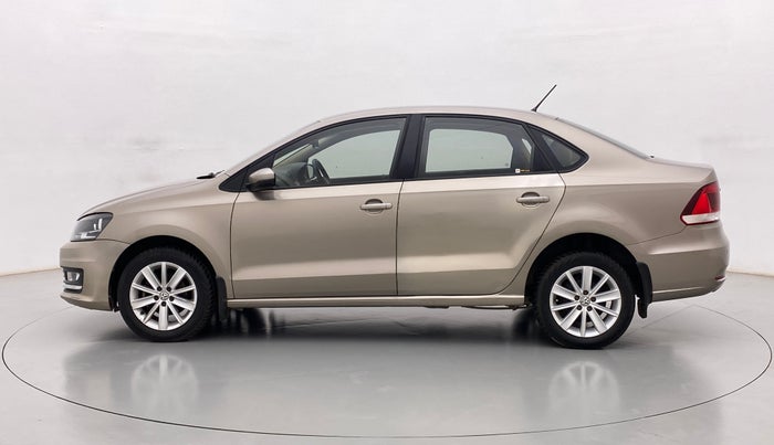 2016 Volkswagen Vento HIGHLINE PETROL AT, Petrol, Automatic, 51,899 km, Left Side