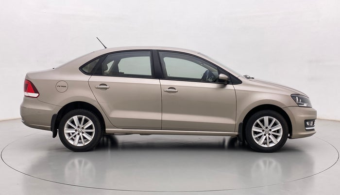 2016 Volkswagen Vento HIGHLINE PETROL AT, Petrol, Automatic, 51,899 km, Right Side View