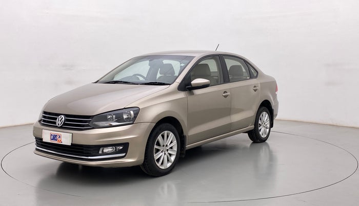 2016 Volkswagen Vento HIGHLINE PETROL AT, Petrol, Automatic, 51,899 km, Left Front Diagonal
