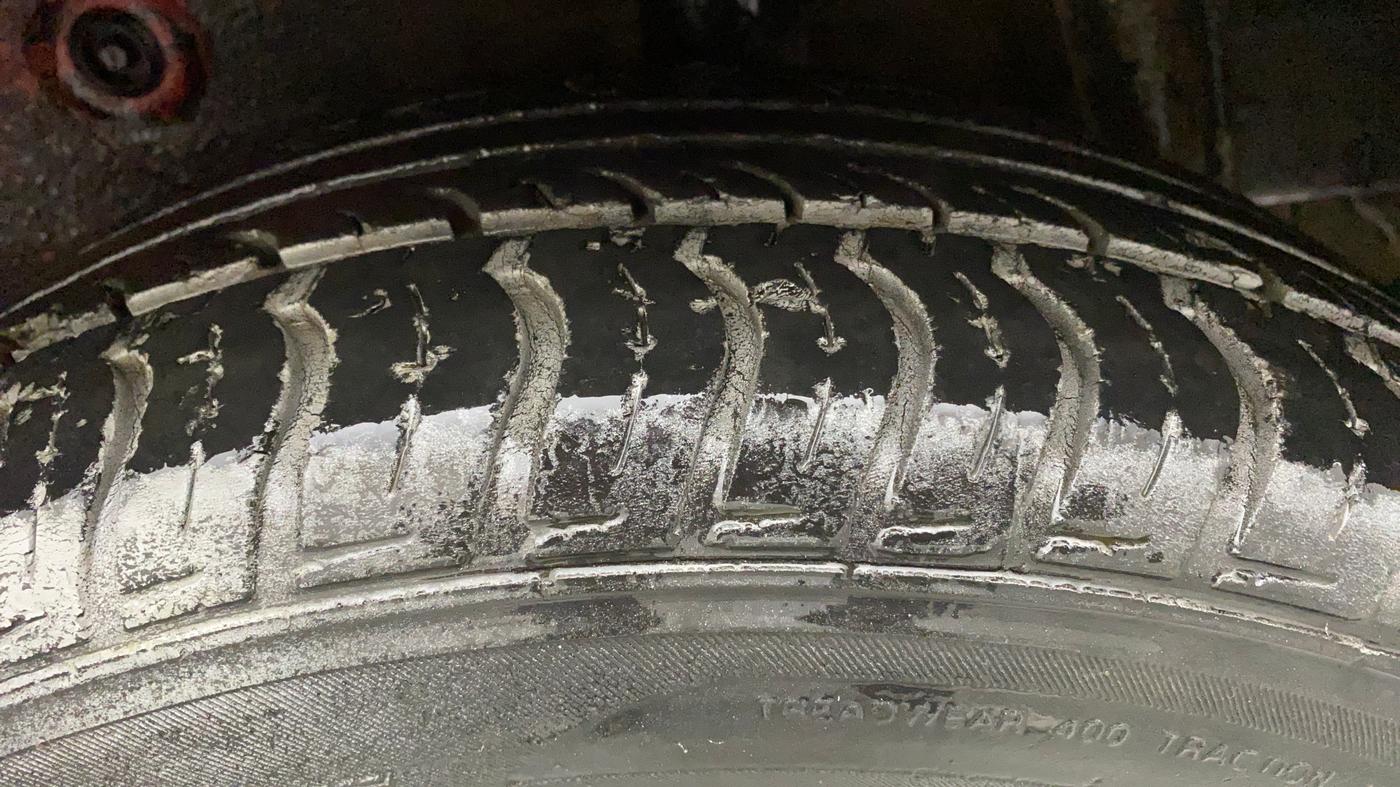 2018 Maruti Celerio VXI CNG, CNG, Manual, 54,331 km, Left Rear Tyre Tread