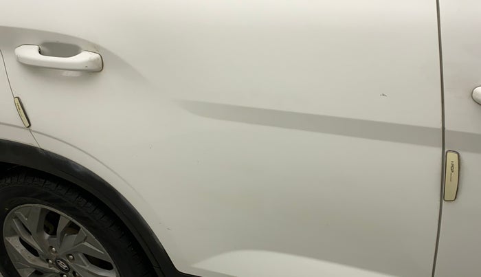 2020 Hyundai Creta SX (O) 1.4 TURBO DCT, Petrol, Automatic, 99,749 km, Right rear door - Slightly dented