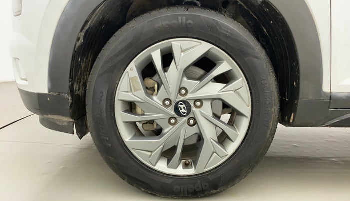 2020 Hyundai Creta SX (O) 1.4 TURBO DCT, Petrol, Automatic, 99,749 km, Left Front Wheel