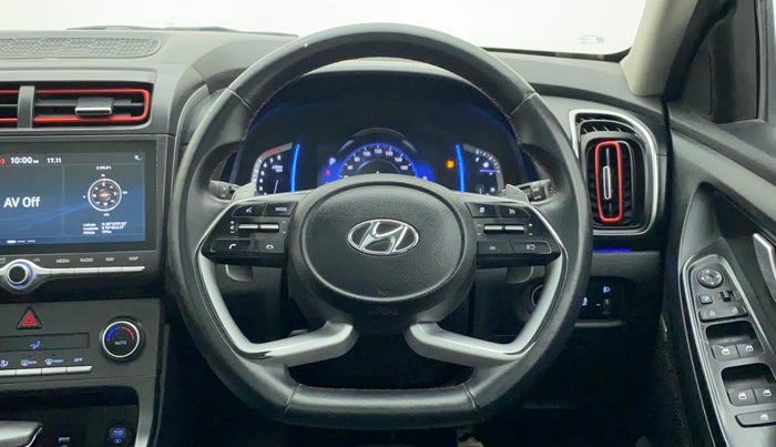2020 Hyundai Creta SX (O) 1.4 TURBO DCT, Petrol, Automatic, 99,749 km, Steering Wheel Close Up