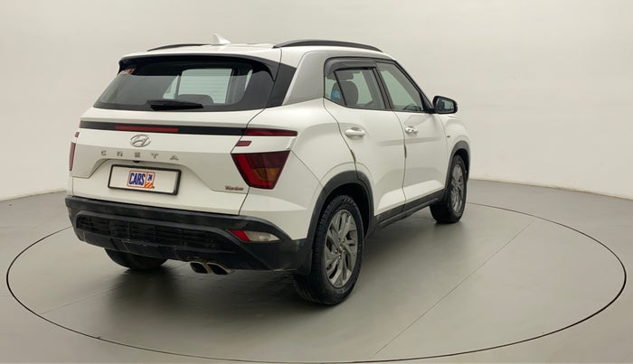 2020 Hyundai Creta SX (O) 1.4 TURBO DCT, Petrol, Automatic, 99,749 km, Right Back Diagonal
